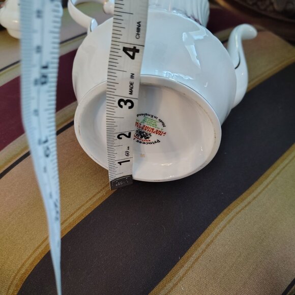 Princess House By Hammersley. Windsor Rose Fine Bone China Tea Pot - Picture 16 of 16